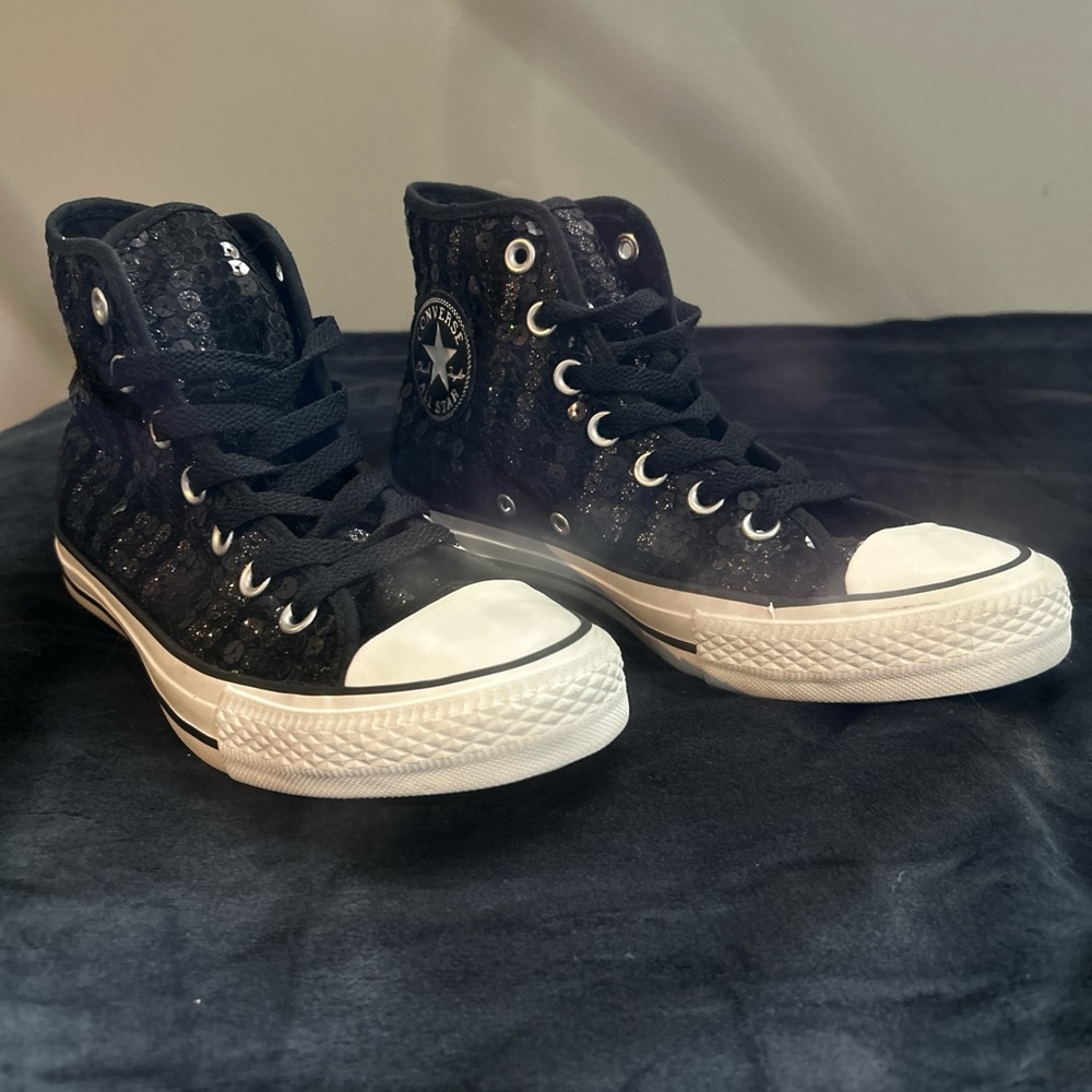 Converse Black High-Top Sneakers